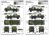 Trumpeter 01062 1/35 Soviet 2B7R Multiple Rocket Launcher BM-13 HMM