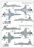 Dream Model DM720013 1/72 Northrop F-5E 'Tiger II' Early Version