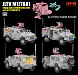 Rye Field Model RM-5099 1/35 JLTV M1278A1 Heavy Gun Carrier Modification with M153 Crows II US Army / Slovenian Armed Forces