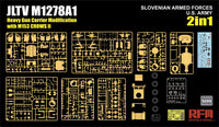 Rye Field Model RM-5099 1/35 JLTV M1278A1 Heavy Gun Carrier Modification with M153 Crows II US Army / Slovenian Armed Forces