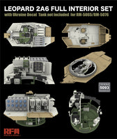 Rye Field Model RM-5093 1/35 Leopard 2A6 full interior set with Ukraine decals