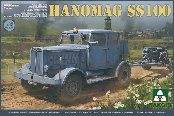 Takom 2068 1/35 Hanomag SS100 WWII German Tractor
