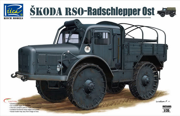 Riich RV35005 1/35 Skoda RSO-Radschlepper Ost