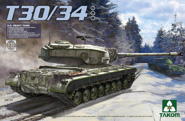 Takom 2065 1/35 T30/34 U.S. Heavy Tank