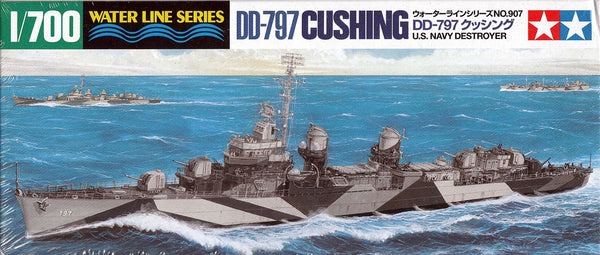Tamiya 31907 1/700 U.S. Navy Destroyer DD-797 Cushing
