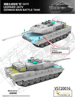 Vespid VS720016 1/72 Leopard 2 A7V German Main Battle Tank