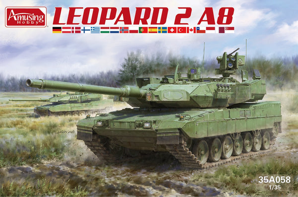 Amusing Hobby 35A058 1/35 Leopard 2 A8