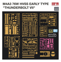 Rye Field Model RM-5092 1/35 M4A3 76W HVSS Early Type "Thunderbolt VII"