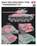 Rye Field Model RM-5092 1/35 M4A3 76W HVSS Early Type "Thunderbolt VII"