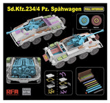 Rye Field Model RM-5118 1/35 Sd.Kfz. 234/4 Pz. Spähwagen with Full Interior