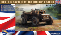 Gecko 35GM0028 1/35 Mk 1 Sawn Off Daimler (SOD)