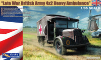 Gecko 35GM0069 1/35 Late War British Army 4x2 Heavy Ambulance