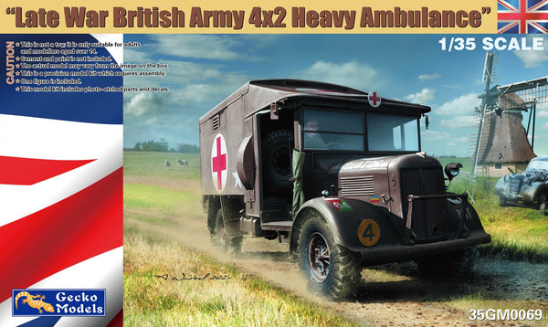 Gecko 35GM0069 1/35 Late War British Army 4x2 Heavy Ambulance