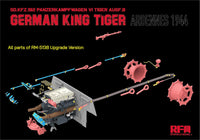 Rye Field Model RM-5138 1/35 Sd.Kfz. 182 Pz.Kpfw.VI Ausf.B German King Tiger Ardennes 1944 (upgrade version)