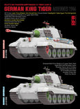 Rye Field Model RM-5137 1/35 Sd.Kfz. 182 Pz.Kpfw.VI Ausf.B German King Tiger Ardennes 1944 (standard version)