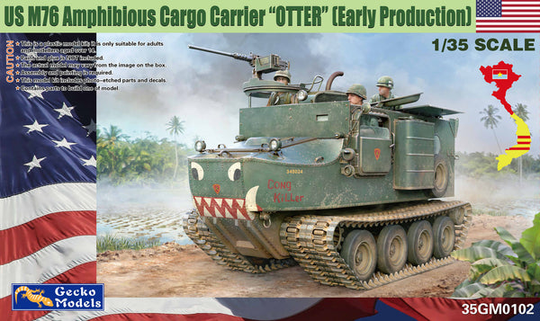 Gecko 35GM0102 1/35 US M76 Amphibious Cargo Carrier "Otter" (Early Production)