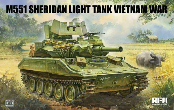 Rye Field Model RM-5142 1/35 M551 Light Tank Sheridan Vietnam War