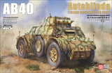 LANMO Model MM35006 1/35 Italian Armored Car Autoblinda AB40