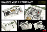 Rye Field Model RM-5135 1/35 M4A3 Sherman 76W VVSS Late w/Interior Standard Version