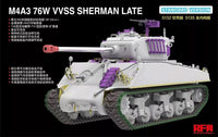 Rye Field Model RM-5132 1/35 M4A3 Sherman 76W VVSS Late Standard Version