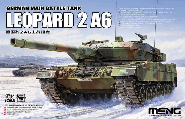Meng TS-055 1/35 Leopard 2 A6