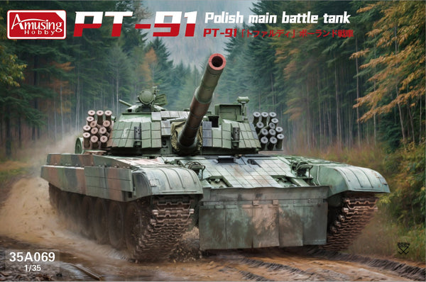 Amusing Hobby 35A069 1/35 PT-91 Polish Main Battle Tank