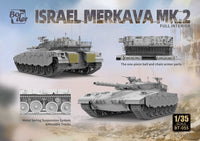 Border BT-055 1/35 Israel Merkava Mk.2 W/ Full Interior & Workable Tracks