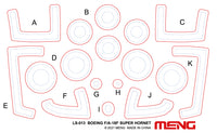 Meng LS-014 1/48 EA-18G Growler Electronic Attack Aircraft