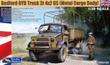 Gecko 35GM0155 1/35 Bedford OYD Truck 3t 4x2 GS (Metal Cargo Body)