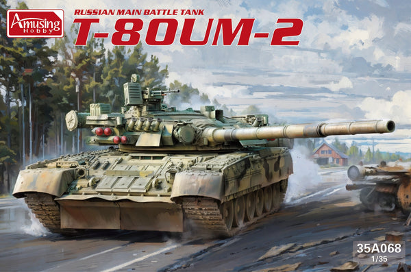 Amusing Hobby 35A068 1/35 T-80UM-2 Russian Main Battle Tank