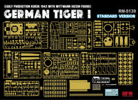Rye Field Model RM-5139 1/35 Sd.Kfz.181 Pz.Kpfw. VI Ausf. E Tiger I Early Production Kursk 1943/Standard Version
