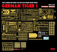 Rye Field Model RM-5140 1/35 Sd.Kfz.181 Pz.Kpfw. VI Ausf. E Tiger I Early Production Kursk 1943/Upgrade Version