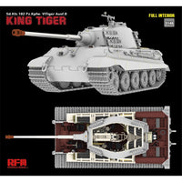 Rye Field Model RM-5146 1/35 Pz.Kpfw.VI Ausf.B King Tiger Henschel Turret Sd.Kfz. 182 with full interior