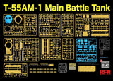 Rye Field Model RM-5147 1/35 T-55AM-1 Main Battle Tank w/ workable tracks