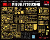 Rye Field Model RM-5152 1/35 Tiger I Mid-Production Transparent Turret