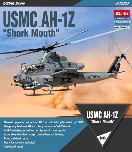 Academy 12127 1/35 USMC AH-1Z "Shark Mouth"