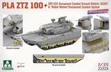 Takom 2222X 1/35 PLA ZTZ 100 w/ZRY-222 Unmanned Combat Ground Vehicle (UCGV) & "Robot Wolves" Combat System