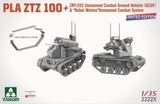 Takom 2222X 1/35 PLA ZTZ 100 w/ZRY-222 Unmanned Combat Ground Vehicle (UCGV) & "Robot Wolves" Combat System