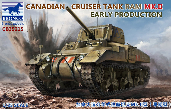 Bronco CB35215 1/35 Canadian Cruiser Tank Ram Mk. II Early Production
