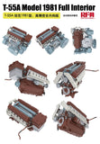 Rye Field Model RM-5155 1/35 T-55A Medium Tank Mod. 1981 Full Interiors