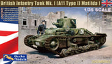 Gecko 35GM0063 1/35 British Infantry Tank Mk. I (A11 Type I) Matilda I