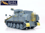 Gecko 35GM0056 1/35 Ukrainian FV103 CVR(T) Spartan APC with- HMG Gun Turret (Russian-Ukraine War)