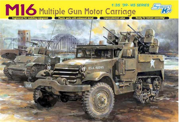 Dragon 6381 1/35 M16 Halftrack Multiple Gun Motor Carriage Smart Kit