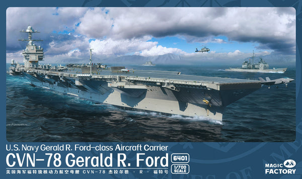 Magic Factory 6401 1/700 USS Gerald R. Ford CVN-78 Aircraft Carrier