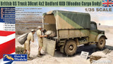 Gecko 35GM0098 1/35 British GS Truck 30cwt 4x2 Bedford OXD (wooden cargo body)