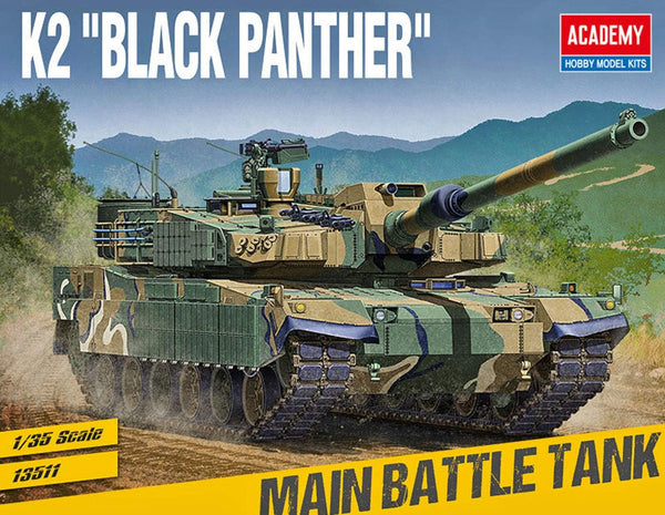 Academy 13511 1/35 R.O.K. Army K2 "Black Panther"