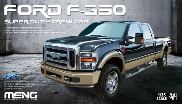 Meng VS-006 1/35 Ford F-350 SUPER DUTY CREW CAB