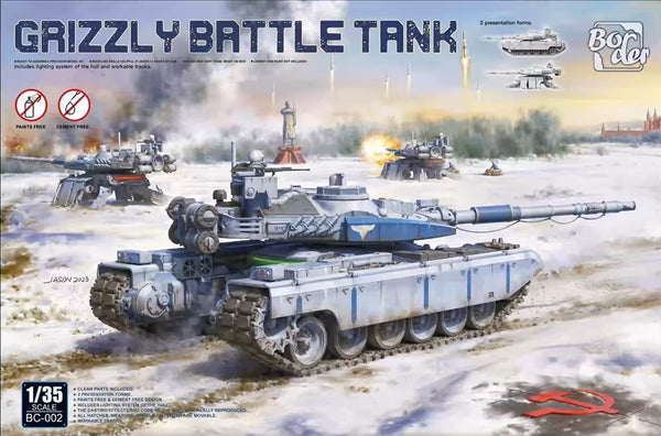 Border BC-002 1/35 Grizzly Battle Tank
