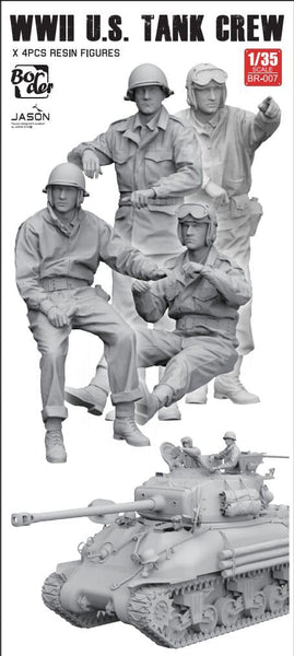 Border BR-007 1/35 WW II U.S. Tank Crew