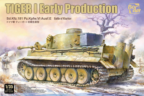 Border BT-034 1/35 Tiger I Early Production Battle Of Kharkov